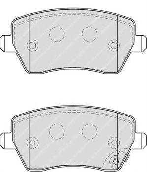 Колодки передние ВАЗ Largus X-Ray Vesta DAFMI 