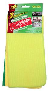 Салфетка микрофибра City Up 30х30см Universal из 3шт.