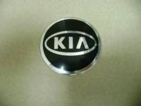 Наклейка KIA на автомобильные колпаки, диски диаметр 55мм комплект 4шт.
