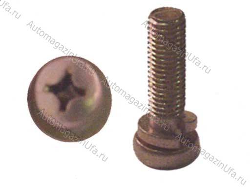 Винт М5х20 крепления крышек бензонасоса и карбюратора с граверной шайбой