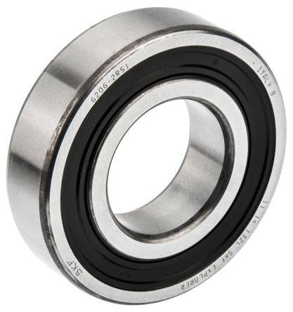 Подшипник 30х62х16 шариковый закрытый (SKF)