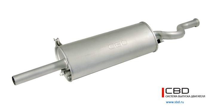 Глушитель /2108-09/ закатной (CBD)