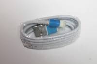 Дата-кабель универ. lightning USB /Iphone/ 1 м белый Дата-кабель универ. lightning USB /Iphone/ 1 м белый
