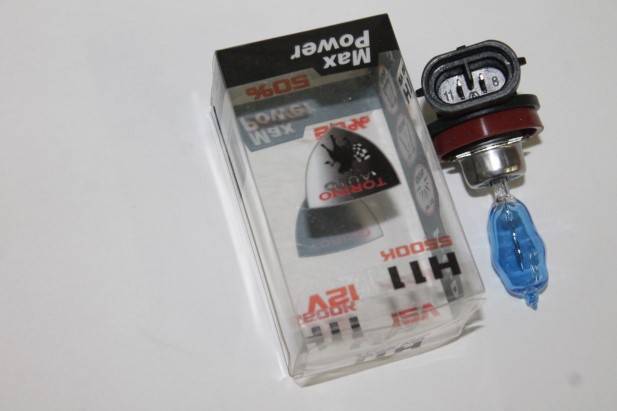 Лампа H11 12V 55W +50% HOD (TORINO)