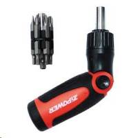 Набор бит 14 предм. с отверткой держателем (Zipower) Набор бит 14 предм. с отверткой держателем (Zipower)