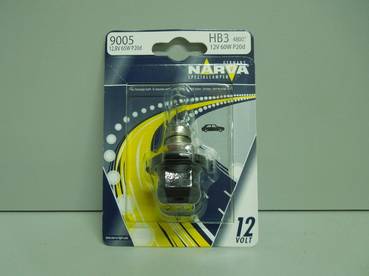 Лампа NARVA HB3-12-60 (9005) блистер (10/100)