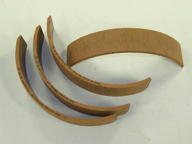 Накладка задн. тормоз. /М-412/ 4 шт (Урал-АТИ)