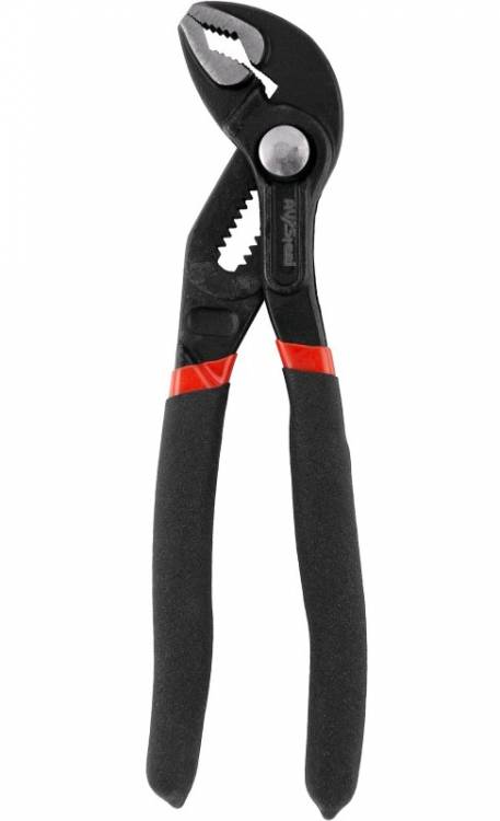 Клещи переставные 200мм с кнопочным фиксатором