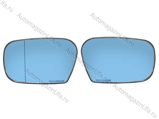 Зеркальный эл-т 2123 Chevy Niva  ERGON левый/правый с рамкой антиблик, синий, обогрев, асферика (34512)