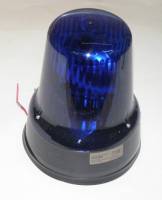 Маяк проблесковый 12V синий, лампа P21W, на болтах (Сакура Свет)
