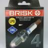 Свечи  зажигания BRISK "Silver" LR17YS (ЗМЗ-406) бензин/газ 0.8