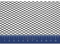 Сетка алюмин. декоративная черная 25 см*100 см (ячейки 0,5 см*0,5 см)