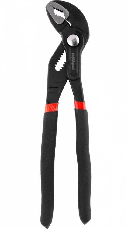 Клещи переставные 250мм с кнопочным фиксатором