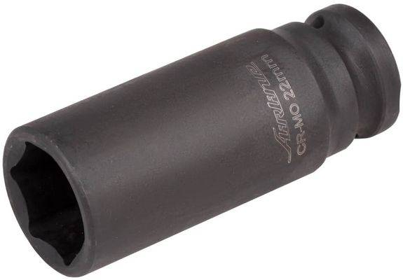 Головка ударная торцевая 1/2 DR шестигранная удлиненная 22мм (AT-IS12-33) (Airline)