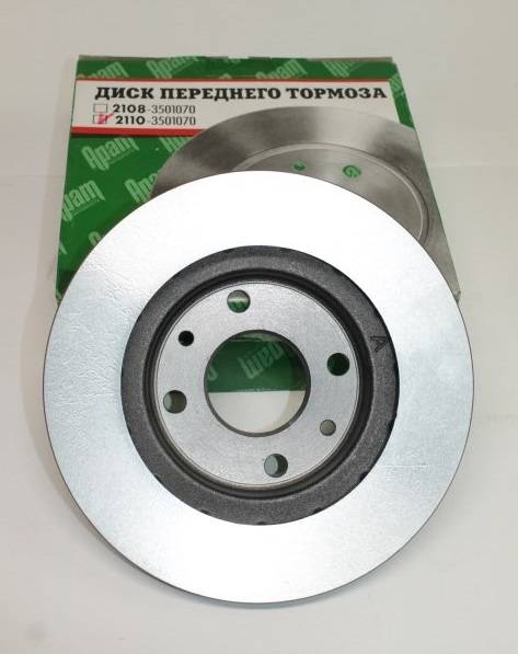 Диск тормозной для ВАЗ 2110-12, 1118 Калина, 2170 Приора, 2190 Гранта, On-Do, Mi-Do R-13 Стандарт