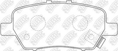 Колодка торм. Honda Stream 2005 Odyssey /дисковые/