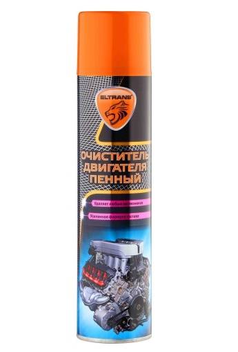 Очиститель двигателя 400 мл. (аэроз. пенный) (ЭЛТРАНС)
