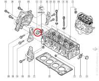 Заглушка блока цилиндров Renault Logan Largus 42 мм. Заглушка блока цилиндров Renault Logan Largus 42 мм.