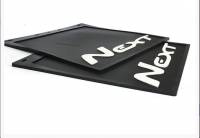 Брызговик /Г-3302 NEXT/ задний резин. 40*40 (2 шт) "белый" 3D