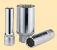 Головка торц. 1/2" 12-гран. 16мм глубокая (Force)