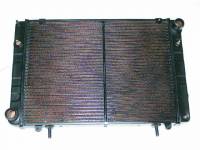 Радиатор основ. медн. /Г-3302/ с 1999 г.в. 2-х ряд. (на штырях) под датчик (Radiator Iran Co.)