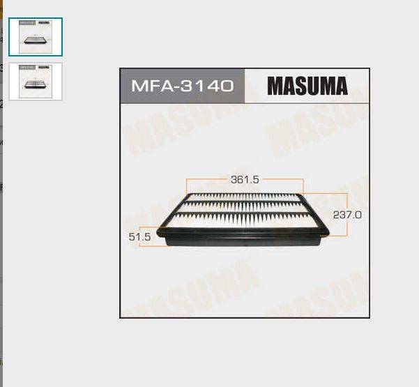 Фильтр воздушный!\ Mitsubishi Pajero 3.8 V6/2.5TDi/3.2Di-D 00> mr404849