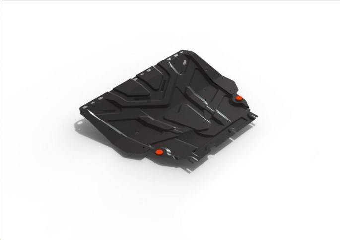 Ford Kuga/C-Max/Focus II/III Универсальная картер+КПП, V - все (2003-2013) + крепления (АвтоБроня)