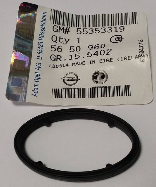 Прокладка маслоохладителя Chevrolet Opel 55353319   5650960 (General Motors)
