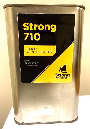 Жидкость для очистки оборудования 1 л. "Strong 710 Spray Gun Cleaner"