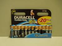 Элемент питания (батарейка) AA Duracell LR6/316 TurboMax 12шт (12)