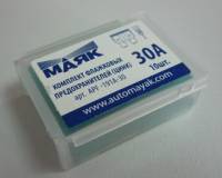 Предохранитель флажк. 30 А (10шт) в боксе (МАЯК) (Маякавто)