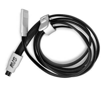 Кабель USB для micro USB MR-331 (1м) плоский (AVS)