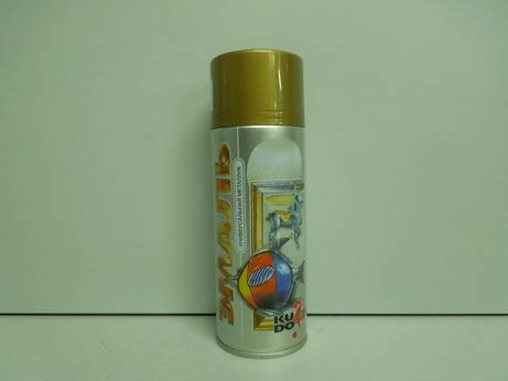 Краска-спрей (эмаль) универсальная бронза 520мл аэрозоль (Kudo) (12)