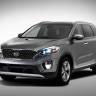 Стекло лобовое Kia Sorento с 2015 г. термальное с обогревом щеток с полосой