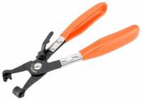 Клещи для самозажимных хомутов 250мм прямые с фиксатором