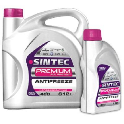 Антифриз SINTEC -40 Premium S/G12+ 1кг красный (SINTEC-40)