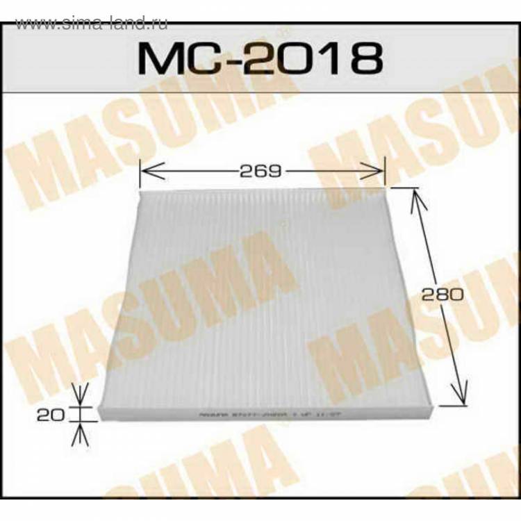 Фильтр салона Nissan Teana J32 Murano (Masuma)