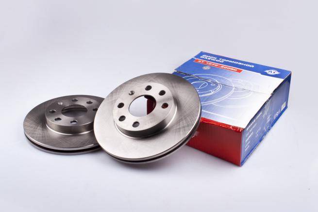 Диск тормоз. Nexia SOHC, Lanos, Aveo R-13" перед. вент. из 2шт (AT) Чехия