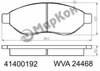 колодки передние Peugeot boxer 3 Citroen jumper Fiat ducato 06> (MARKON) колодки передние Peugeot boxer 3 Citroen jumper Fiat ducato 06> (MARKON)