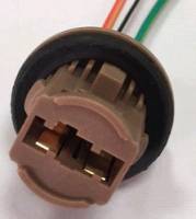 Колодка монтажная (патрон) для автоламп W21/5W, W3x16q S=0.75mm, L=100mm 4680498005976 (Маякавто) Колодка монтажная (патрон) для автоламп W21/5W, W3x16q S=0.75mm, L=100mm 4680498005976 (Маякавто)