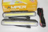 Дневные ходовые огни 12V COB со светодиодным модулем (LAMPER)