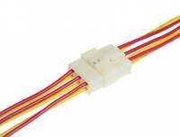 Клемма 6,3 мм (м+п) 6 конт. с проводами (Nord Yada)