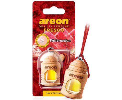 Освежитель (ароматизатор) подвесной жидкий бочонок AREON FRESCO Арбуз (288)