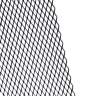 Сетка декор алюмин. ячейка 25мм черная размер 25х100см ромб 7х4мм AVS