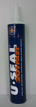 Клей-герметик для вклейки лобовых стекол U-Seal 201 Fast быстрой фиксации 310мл