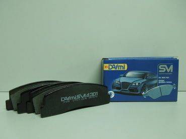 Колодки тормозные перед. ВАЗ 2121, 2123 Шеви-Нива Semi Metallic (Dafmi)