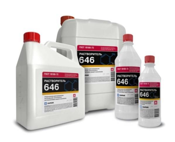 Растворитель 646 1 л. (ХИМИК)