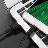 Дата-кабель универ. micro USB /Android/ 1 м черный (HOCO.)