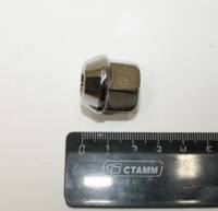 Гайка колеса М12*1.25 открытая H21 S19 Matiz, Nissan, Niva литой/стальной диск (Slik) Гайка колеса М12*1.25 открытая H21 S19 Matiz, Nissan, Niva литой/стальной диск (Slik)