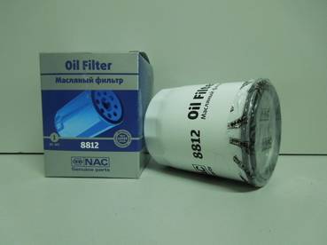 Фильтр масляный Nissan Almera Classic 06--, X-Trail II 07--, Qashqai 07--, Note 06--,Tiida 08--, Mazda 3 03-- (NAC)